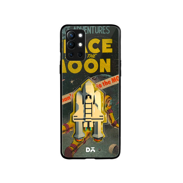 

DailyObjects Space Rider Glass Case Cover For OnePlus 9R