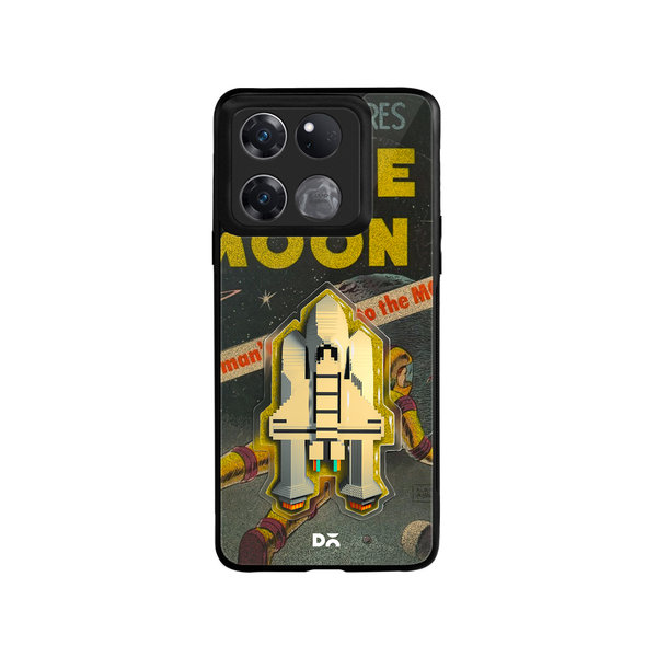 

DailyObjects Space Rider Glass Case Cover For OnePlus Ace Racing
