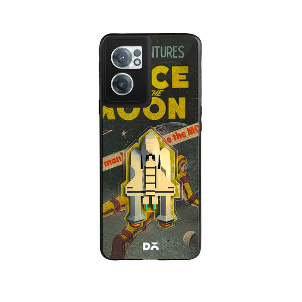 

DailyObjects Space Rider Glass Case Cover For OnePlus Nord CE 2