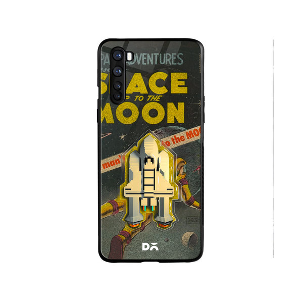 

DailyObjects Space Rider Glass Case Cover For OnePlus Nord