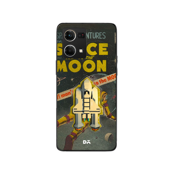 

DailyObjects Space Rider Glass Case Cover For Oppo F21 Pro
