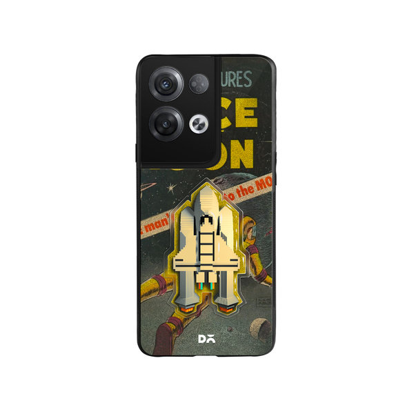 

DailyObjects Space Rider Glass Case Cover For Oppo Reno 8 Pro Plus