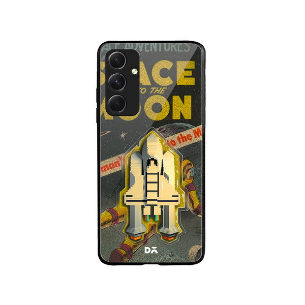 

DailyObjects Space Rider Glass Case Cover For Samsung Galaxy A54 5G