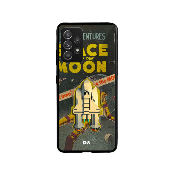 

DailyObjects Space Rider Glass Case Cover For Samsung Galaxy A73
