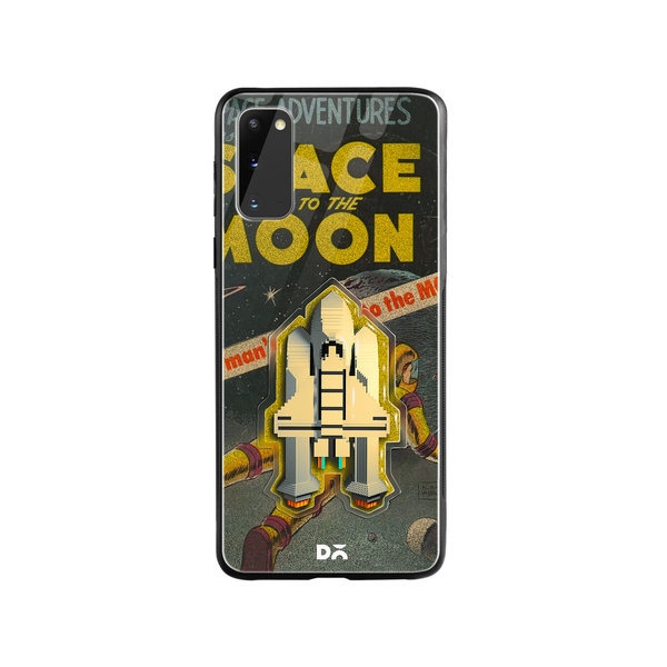 

DailyObjects Space Rider Glass Case Cover For Samsung Galaxy S20