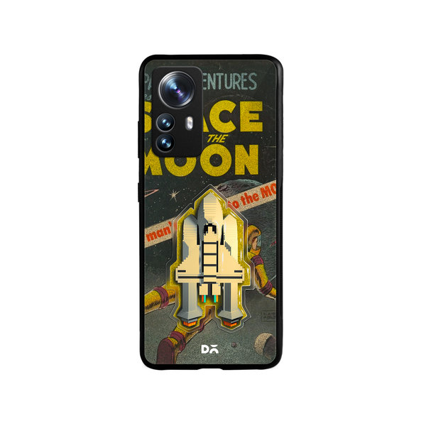 DailyObjects Space Rider Glass Case Cover For Xiaomi 12 Pro