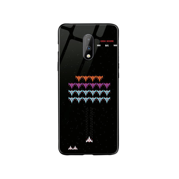 

DailyObjects Space Strike Glass Case Cover For OnePlus 7