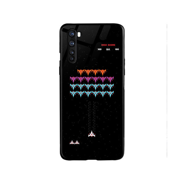 

DailyObjects Space Strike Glass Case Cover For OnePlus Nord