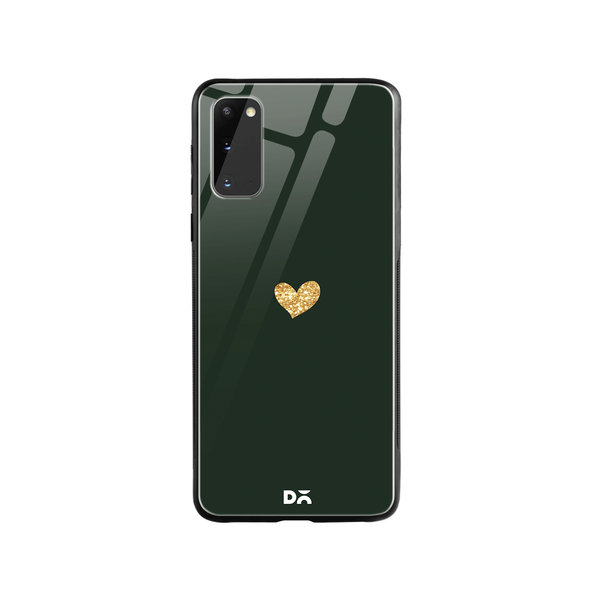 

DailyObjects Sparkle Heart Bottle Green Glass Case Cover For Samsung Galaxy S20