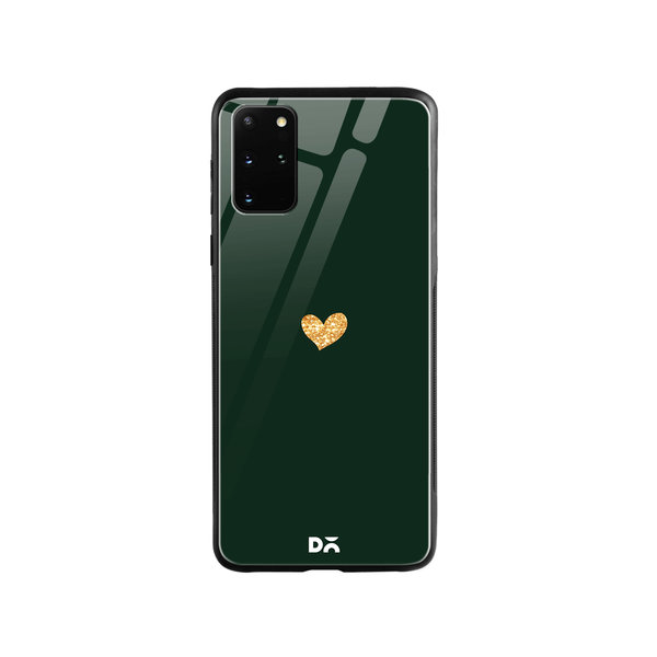 

DailyObjects Sparkle Heart Bottle Green Glass Case Cover For Samsung Galaxy S20 Plus