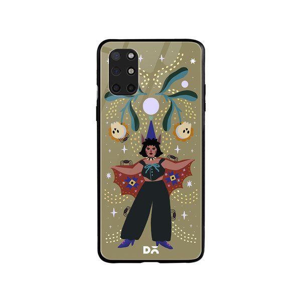 

DailyObjects Spider Whisperer Glass Case Cover For OnePlus 8T