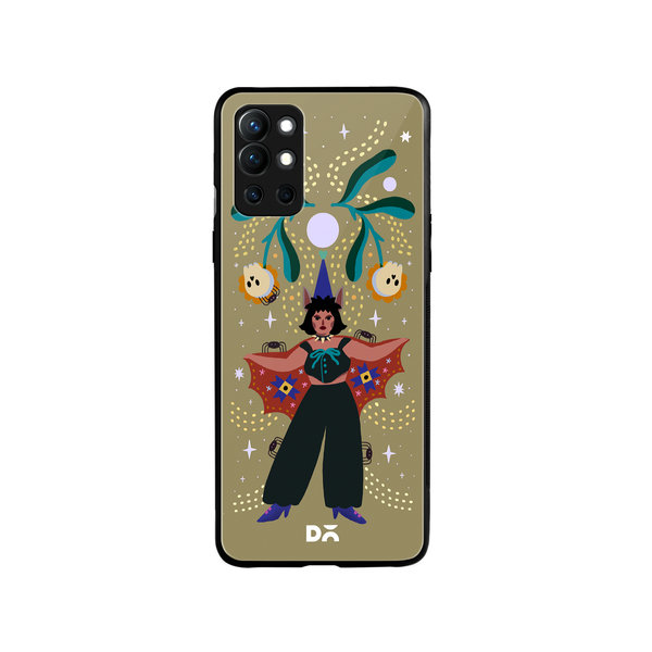 

DailyObjects Spider Whisperer Glass Case Cover For OnePlus 9R