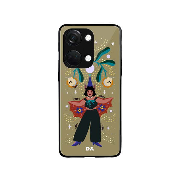 

DailyObjects Spider Whisperer Glass Case Cover For OnePlus Nord 3