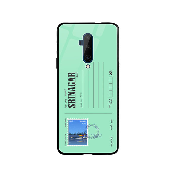 

DailyObjects Srinagar Dal Lake Postcard Glass Case Cover For OnePlus 7T Pro