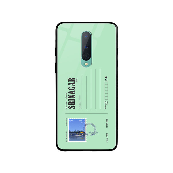 

DailyObjects Srinagar Dal Lake Postcard Glass Case Cover For OnePlus 8