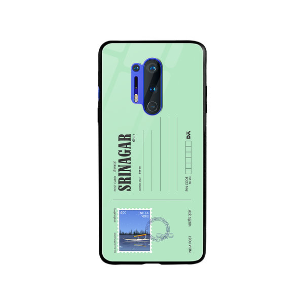

DailyObjects Srinagar Dal Lake Postcard Glass Case Cover For OnePlus 8 Pro