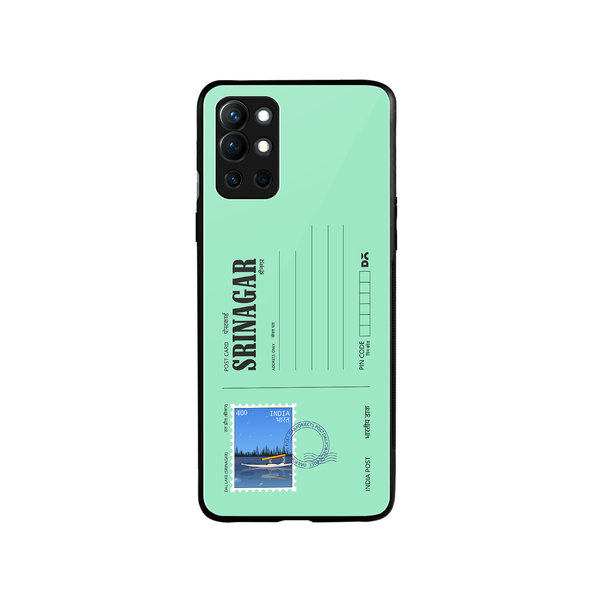

DailyObjects Srinagar Dal Lake Postcard Glass Case Cover For OnePlus 9R
