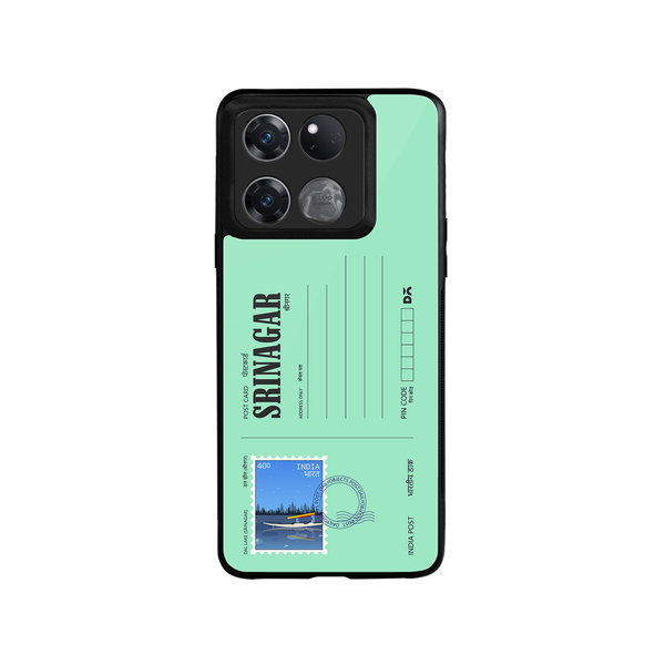 

DailyObjects Srinagar Dal Lake Postcard Glass Case Cover For OnePlus Ace Racing