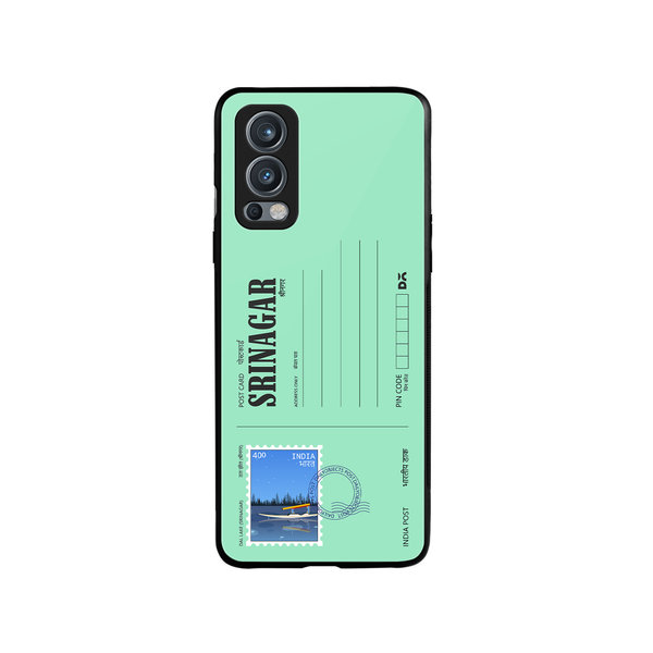

DailyObjects Srinagar Dal Lake Postcard Glass Case Cover For OnePlus Nord 2