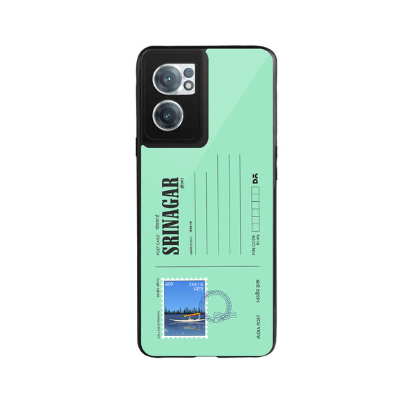 

DailyObjects Srinagar Dal Lake Postcard Glass Case Cover For OnePlus Nord CE 2