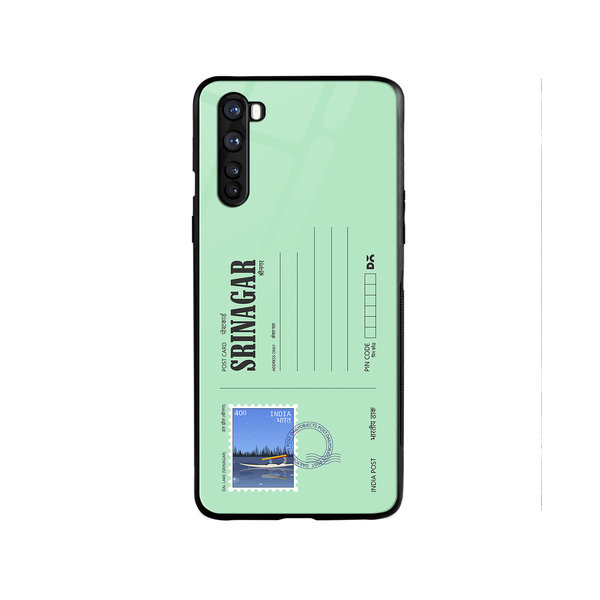

DailyObjects Srinagar Dal Lake Postcard Glass Case Cover For OnePlus Nord