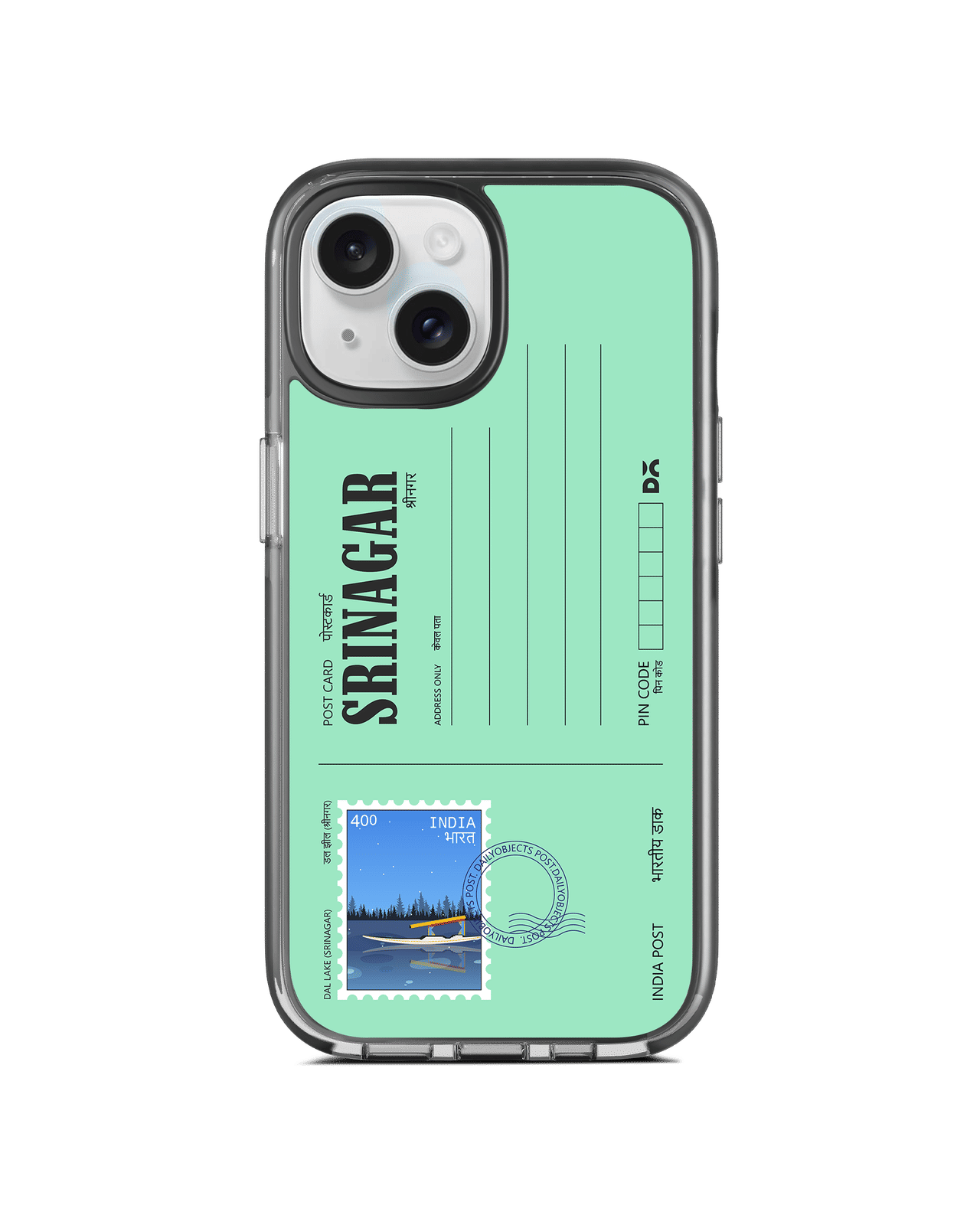 Srinagar Dal Lake Postcard Stride 3.0 MagSafe Case Cover For iPhone 15 Plus