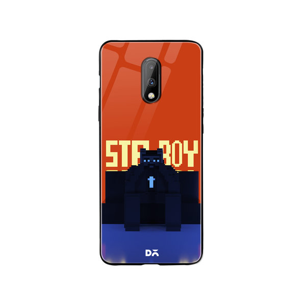 DailyObjects Sta Boy Glass Case Cover For OnePlus 7