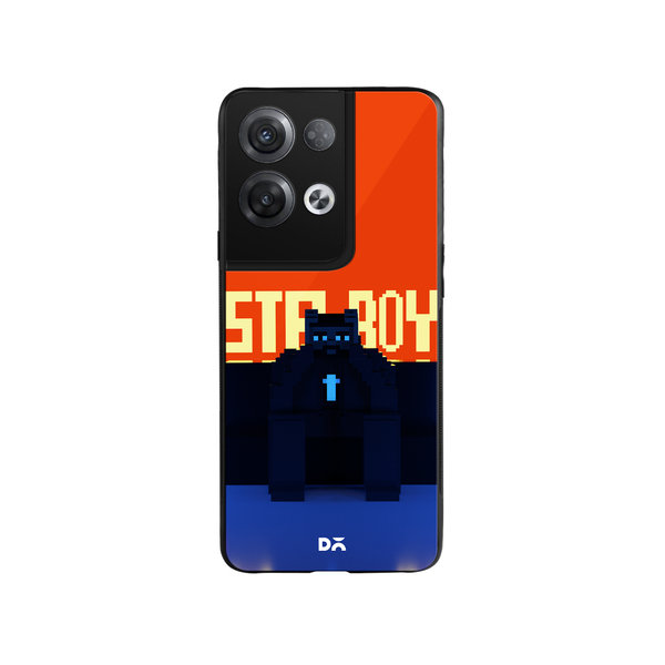 

DailyObjects Sta Boy Glass Case Cover For Oppo Reno 8