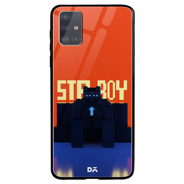 

DailyObjects Sta Boy Glass Case Cover For Samsung Galaxy A51