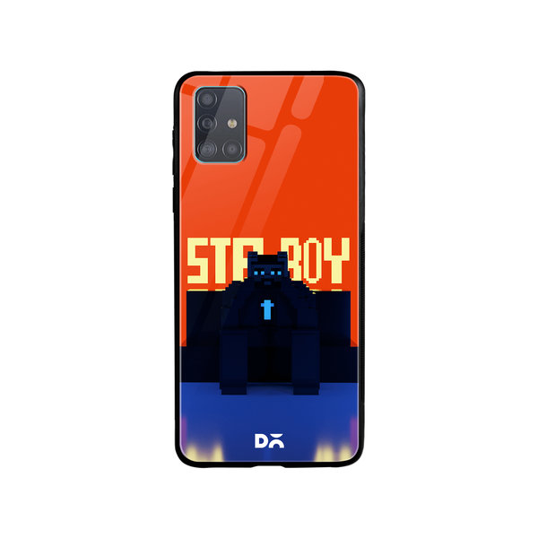 

DailyObjects Sta Boy Glass Case Cover For Samsung Galaxy A71