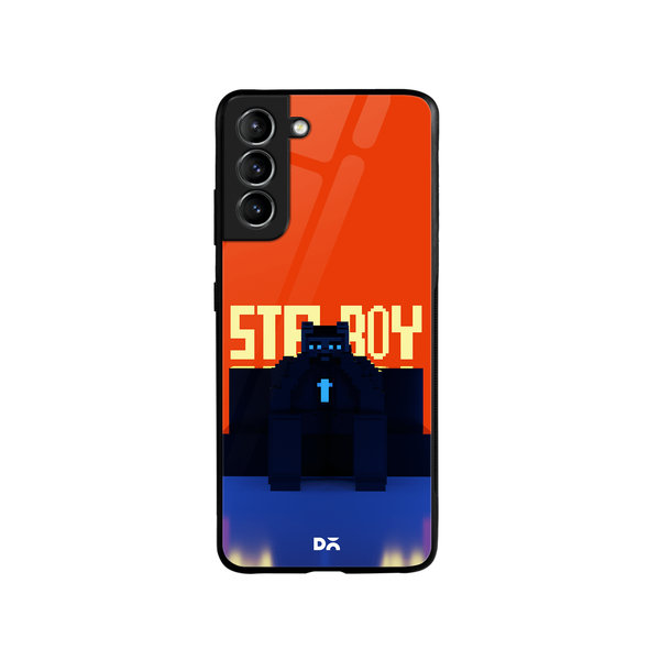 

DailyObjects Sta Boy Glass Case Cover For Samsung Galaxy S21