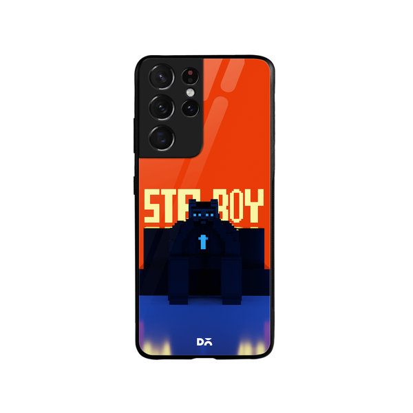 

DailyObjects Sta Boy Glass Case Cover For Samsung Galaxy S21 Ultra