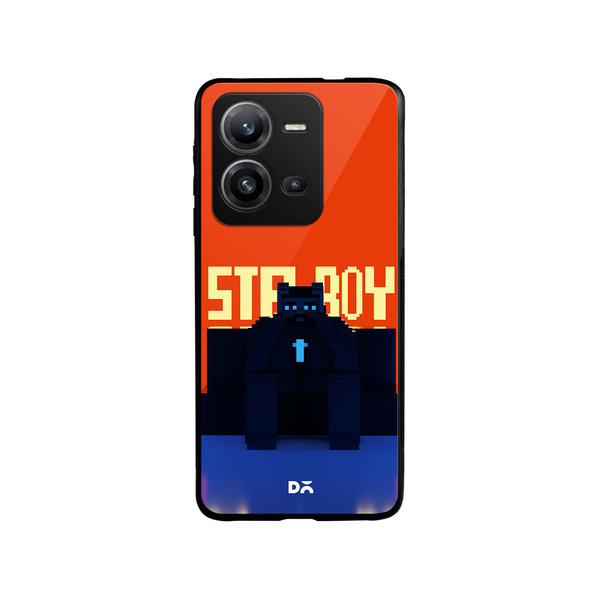 DailyObjects Sta Boy Glass Case Cover For Vivo V25
