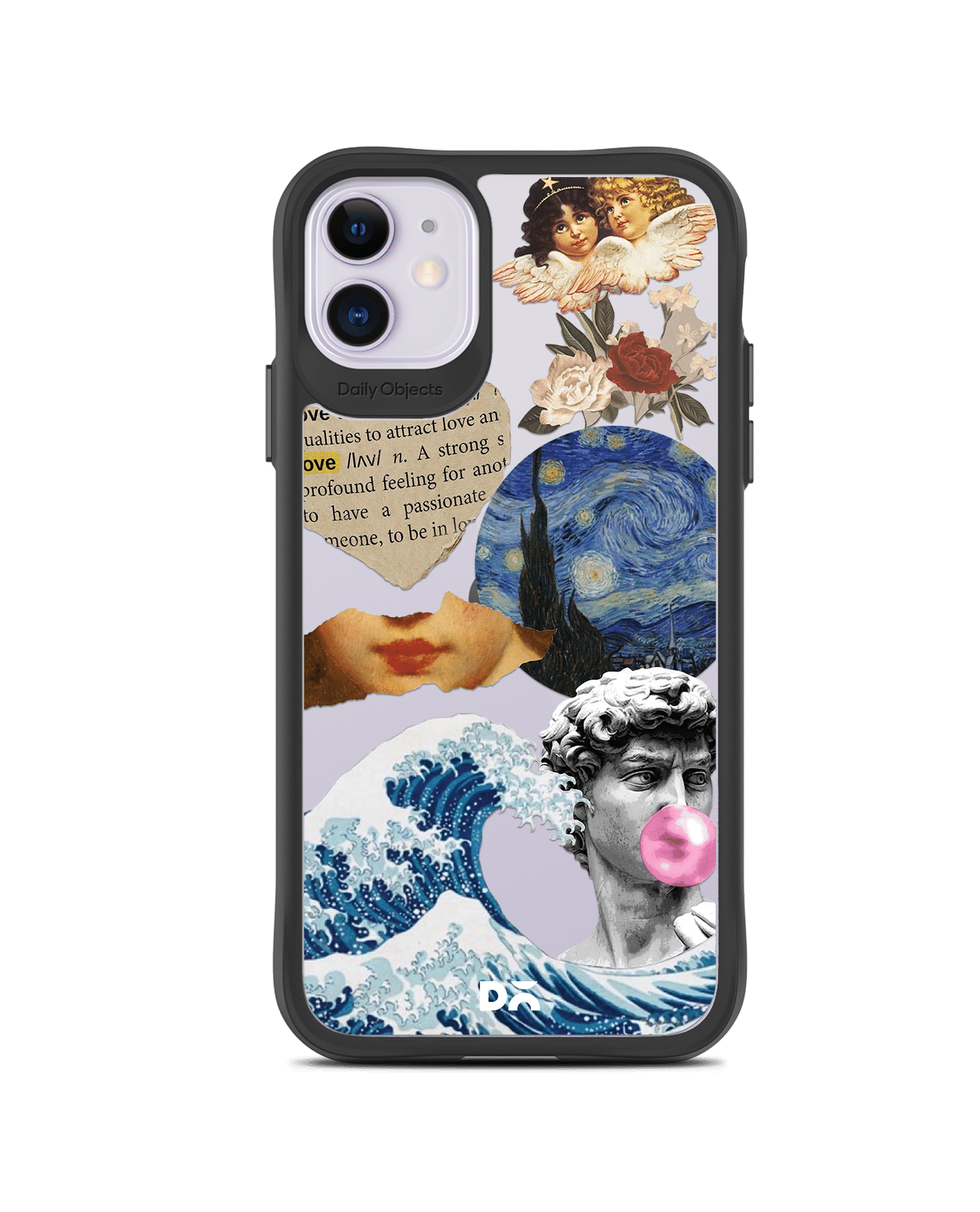 DailyObjects Starry Night Black Hybrid Clear Case Cover For iPhone