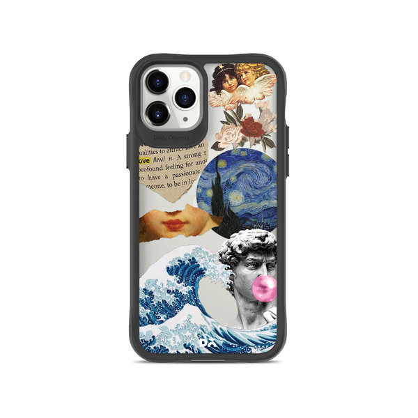 

DailyObjects Starry Night Black Hybrid Clear Case Cover For iPhone 11 Pro