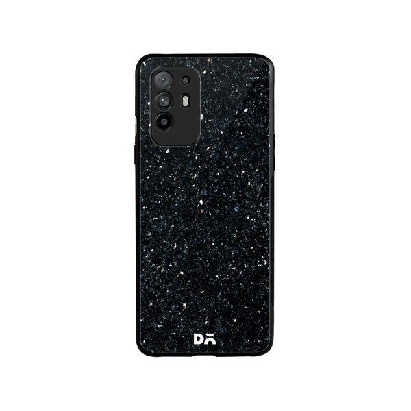 

DailyObjects Starry Sky Marble Glass Case Cover For Oppo F19 Pro Plus