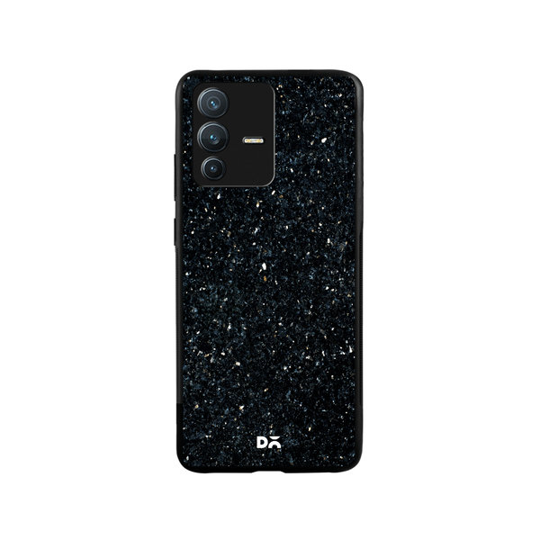 

DailyObjects Starry Sky Marble Glass Case Cover For Vivo V23 Pro