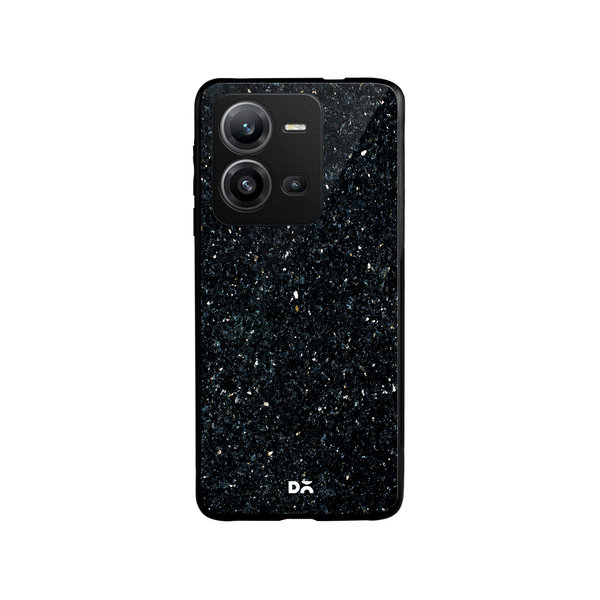 

DailyObjects Starry Sky Marble Glass Case Cover For Vivo V25