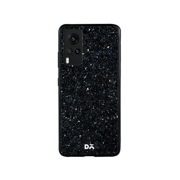 DailyObjects Starry Sky Marble Glass Case Cover For Vivo X60