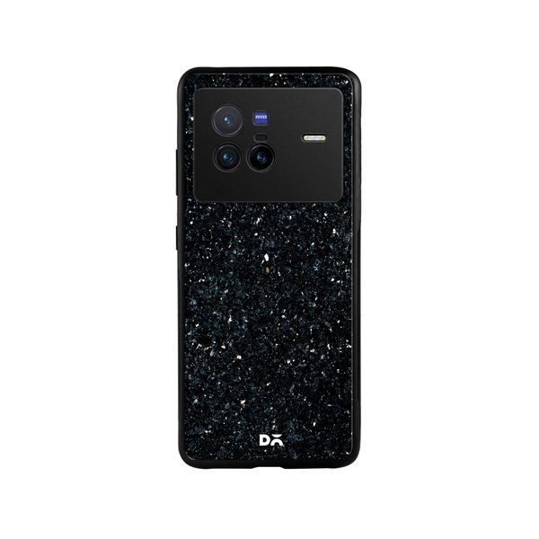 

DailyObjects Starry Sky Marble Glass Case Cover For Vivo X80