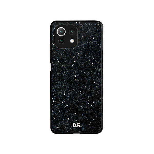 

DailyObjects Starry Sky Marble Glass Case Cover For Xiaomi Mi 11 Lite