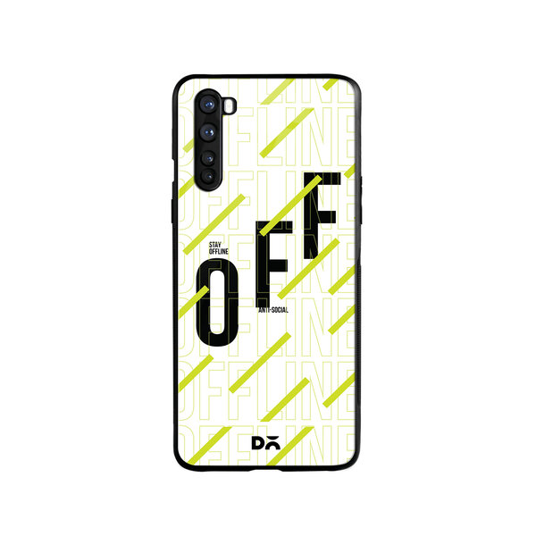 

DailyObjects Stay Offline Glass Case Cover For OnePlus Nord