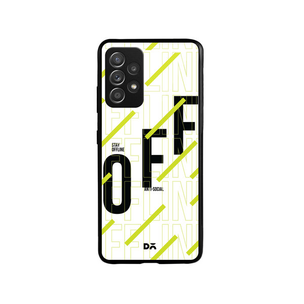 

DailyObjects Stay Offline Glass Case Cover For Samsung Galaxy A53