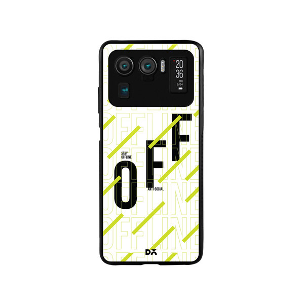 

DailyObjects Stay Offline Glass Case Cover For Xiaomi Mi 11 Ultra