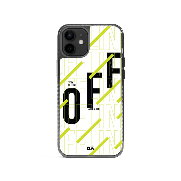 

DailyObjects Stay Offline Stride 2.0 Case Cover For iPhone 12