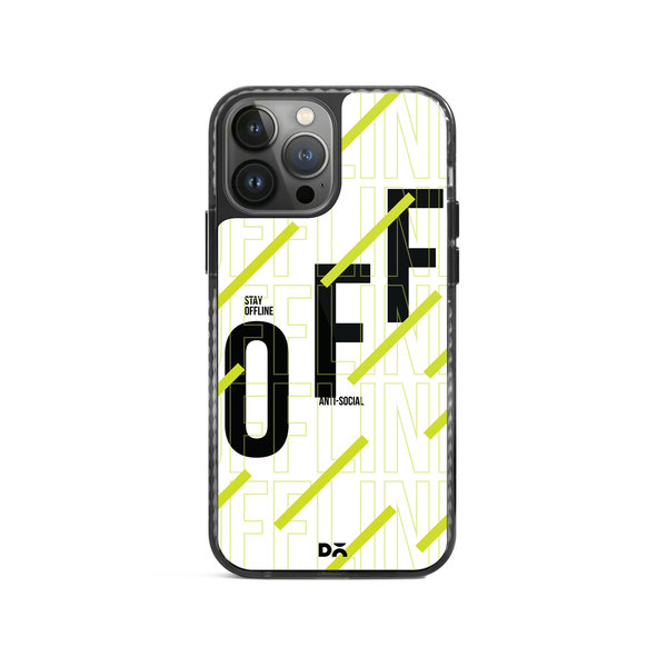 

DailyObjects Stay Offline Stride 2.0 Case Cover For iPhone 14 Pro