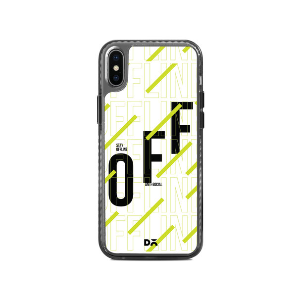 

DailyObjects Stay Offline Stride 2.0 Case Cover For iPhone XS