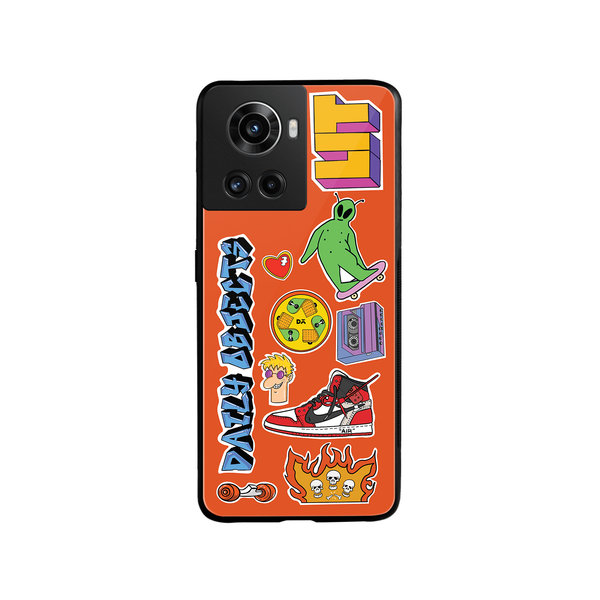 

DailyObjects Street Buzz Glass Case Cover For OnePlus 10R