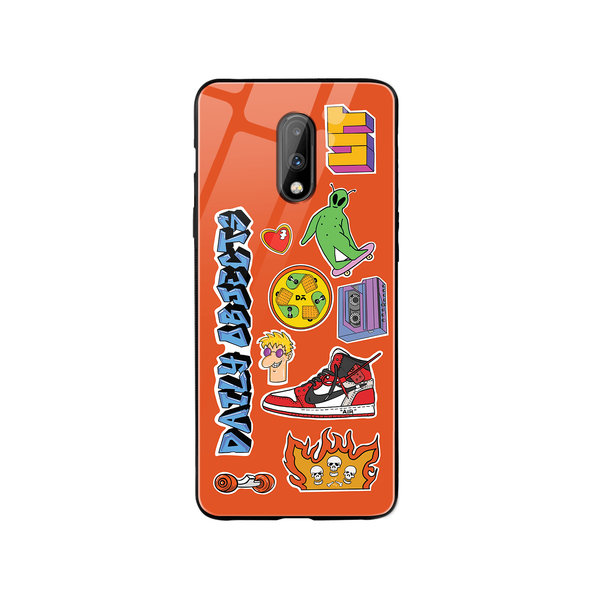 

DailyObjects Street Buzz Glass Case Cover For OnePlus 7