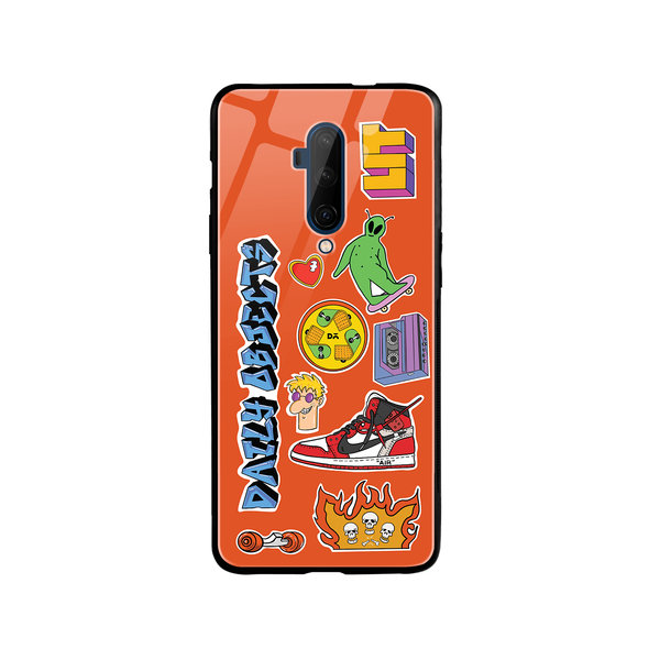 

DailyObjects Street Buzz Glass Case Cover For OnePlus 7T Pro